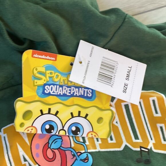 Nickelodeon SpongeBob and Patrick Sweatshirt Unisex Pullover Hoodie S NWT - Picture 4 of 5